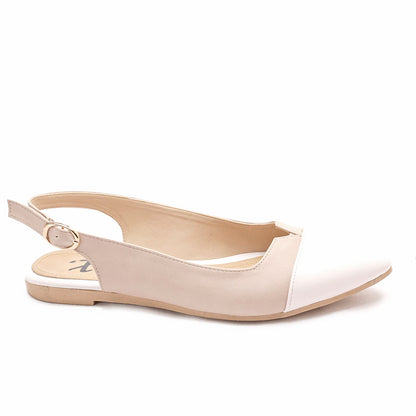Pointed Slingback Flat Sandal