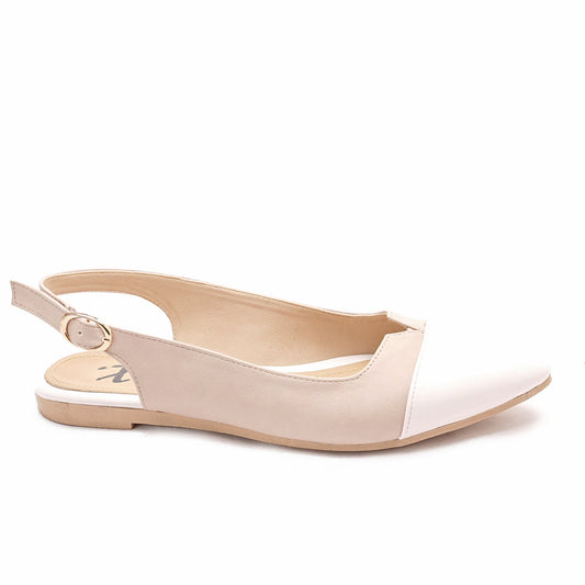 Pointed Slingback Flat Sandal