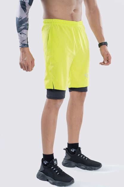 Synthetic Rapid ultra Shorts - Yellow
