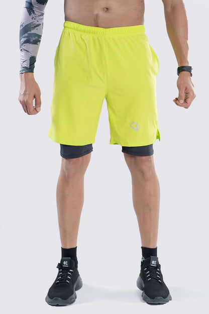 Synthetic Rapid ultra Shorts - Yellow