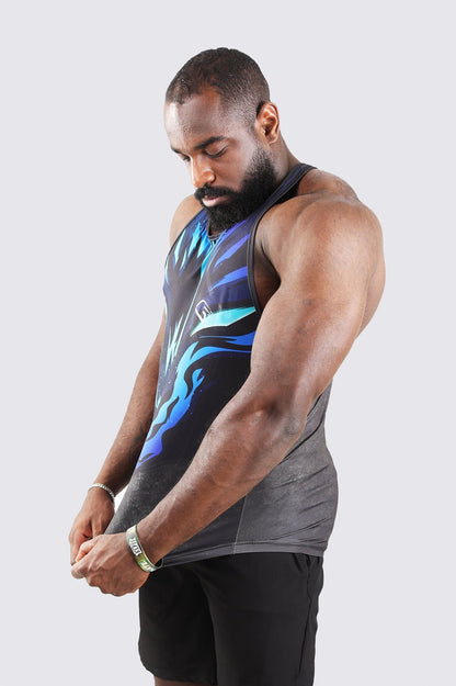 Synthetic Ultra Vent Sleeveless T-Shirt - Multicolor