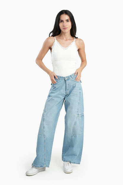 Microfiber Sleeveless Top with Lace