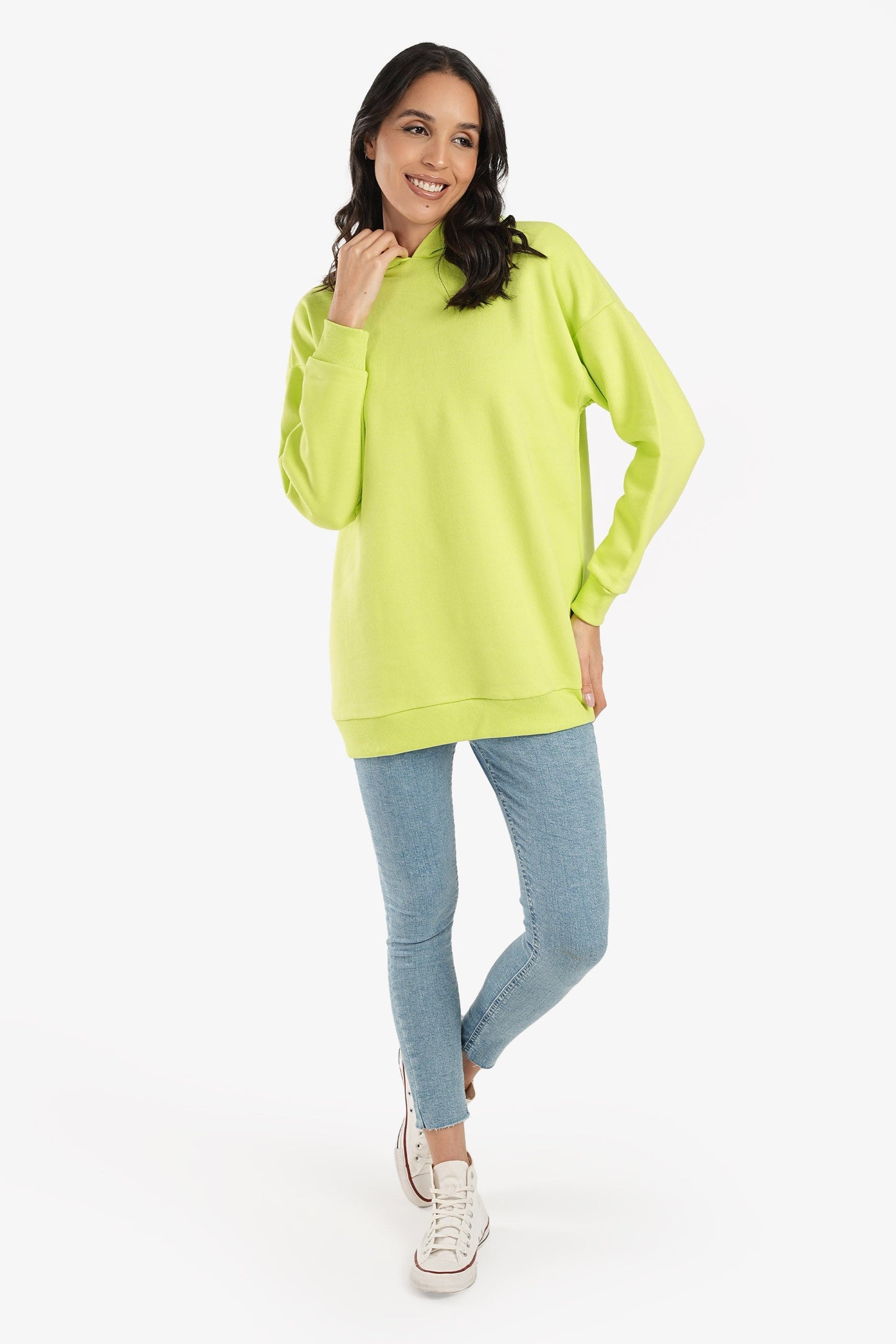 Lime Milton Lounge Hoodie