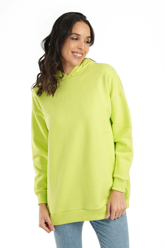 Lime Milton Lounge Hoodie