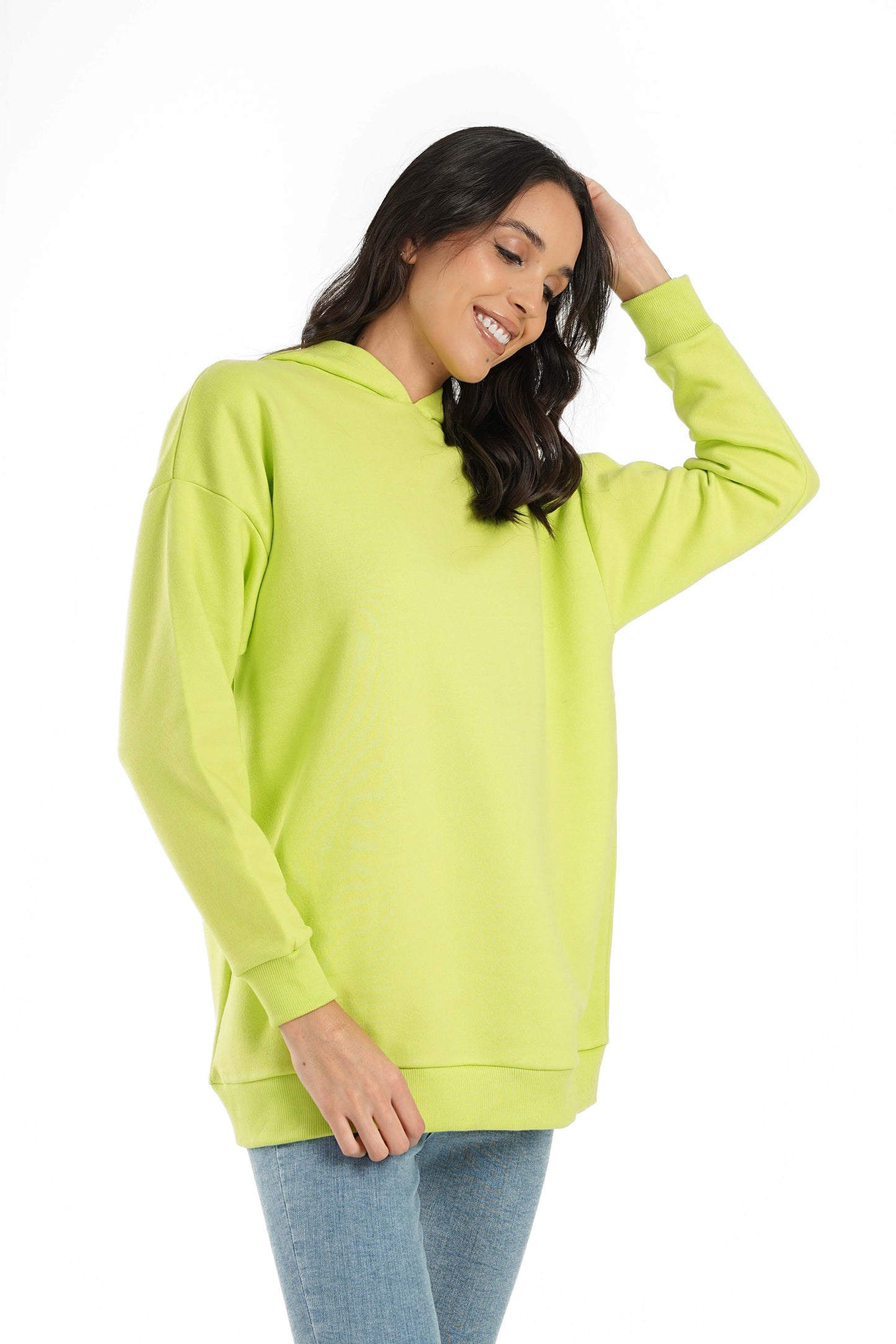 Lime Milton Lounge Hoodie