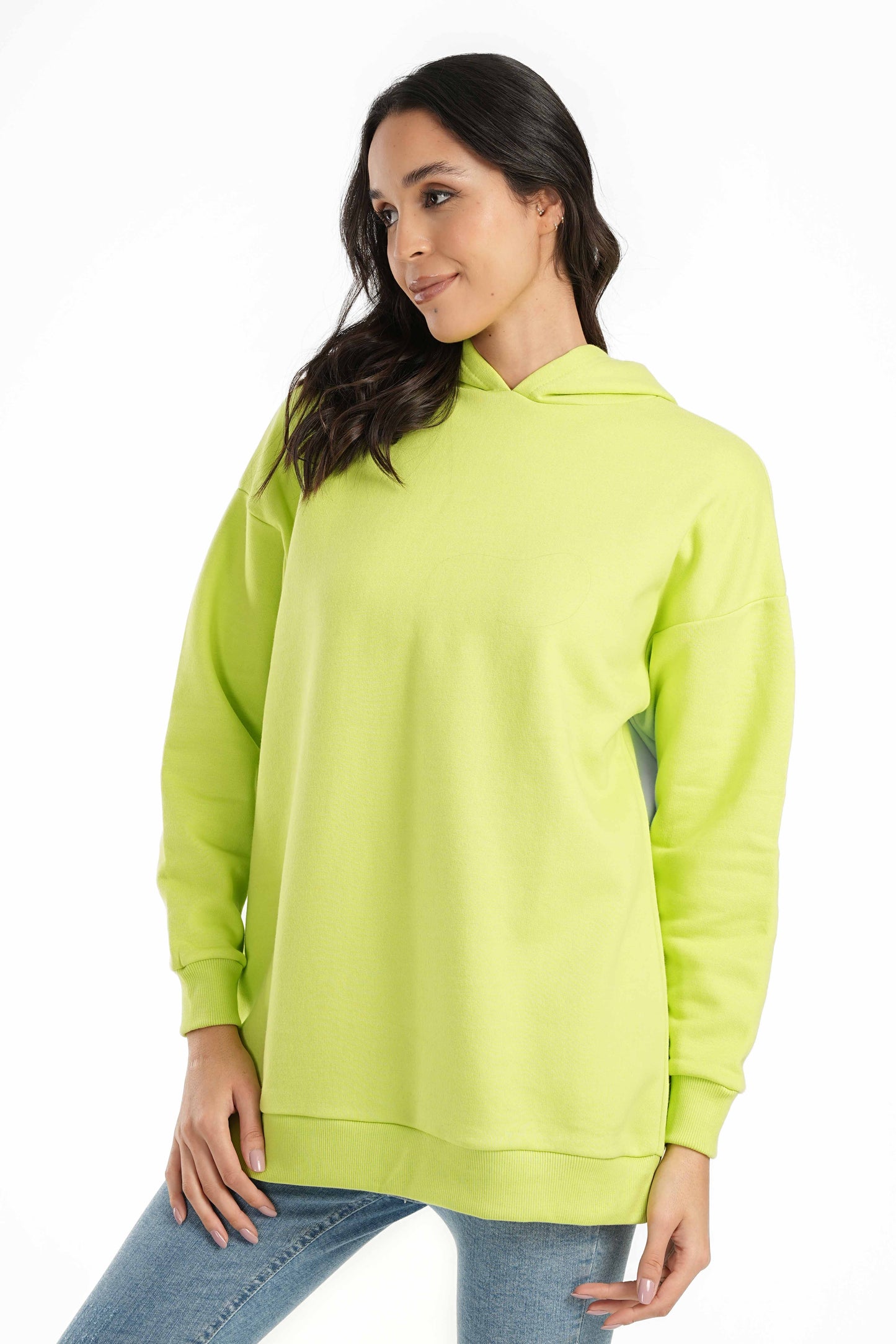 Lime Milton Lounge Hoodie