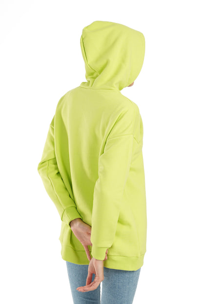 Lime Milton Lounge Hoodie