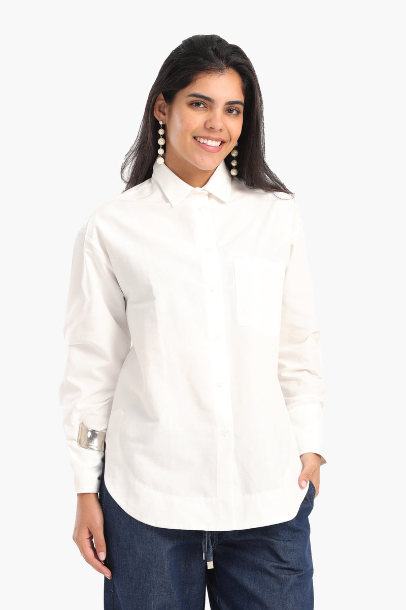Viscose Relaxed Fit Shirt