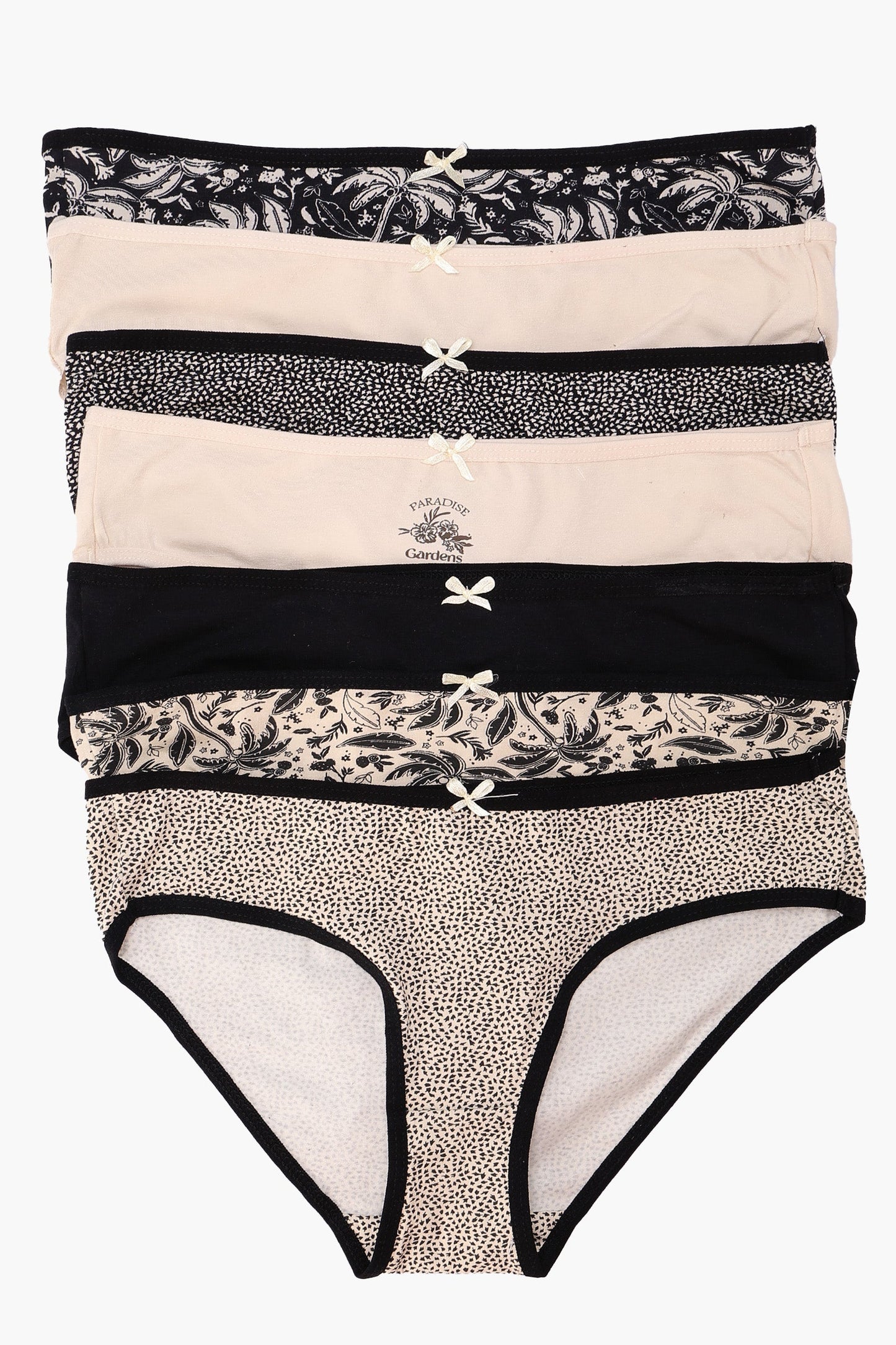 Pack of 7 Colored Bikini Panties