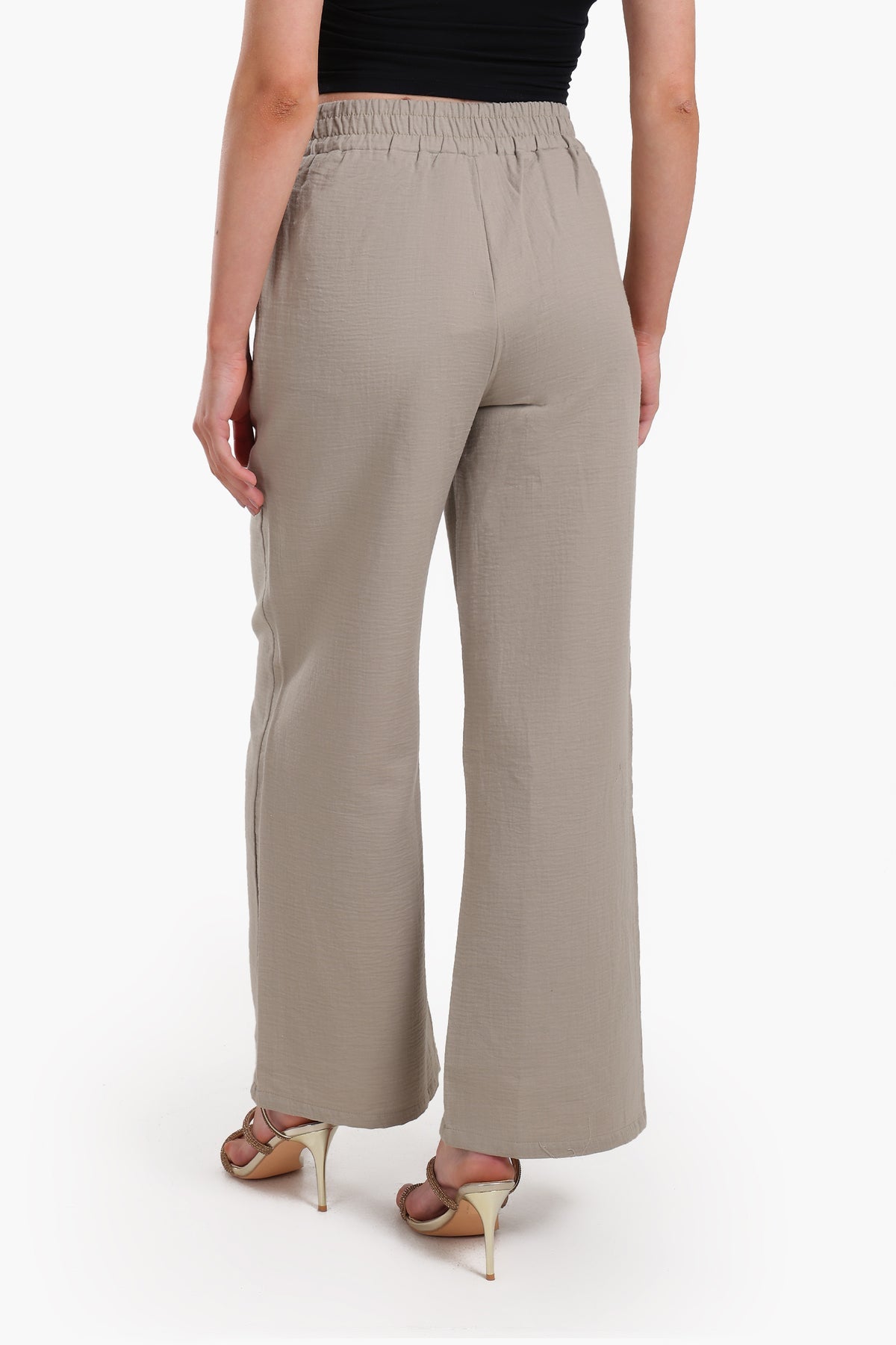 Chic Wide-Leg Tencel Pants