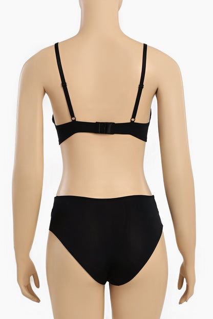 Push-Up Bra & Panty Tulle Set