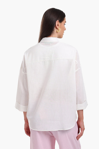 Shirt with 3/4 Sleeves