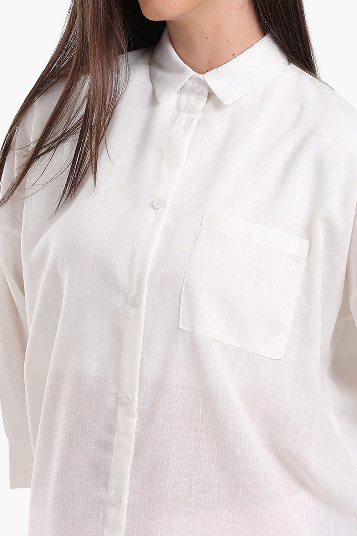 Shirt with 3/4 Sleeves