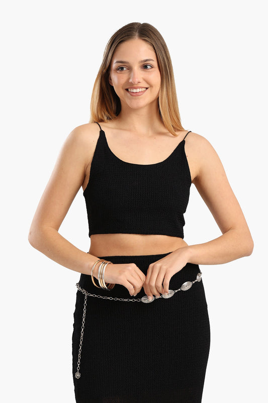 2 Pieces Knitted Beach Set