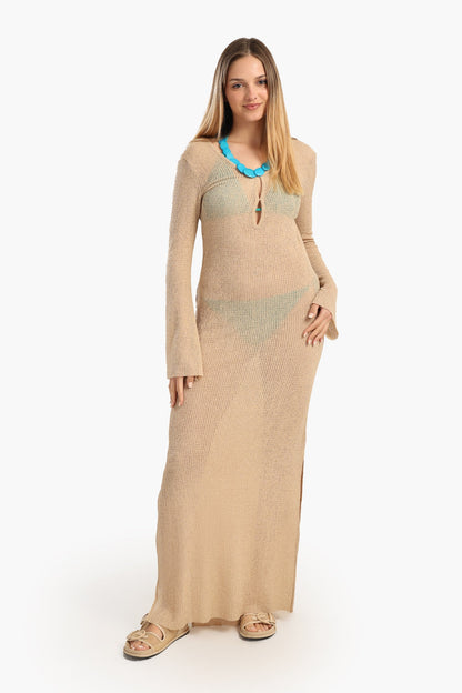 Knitted Long Beach Dress