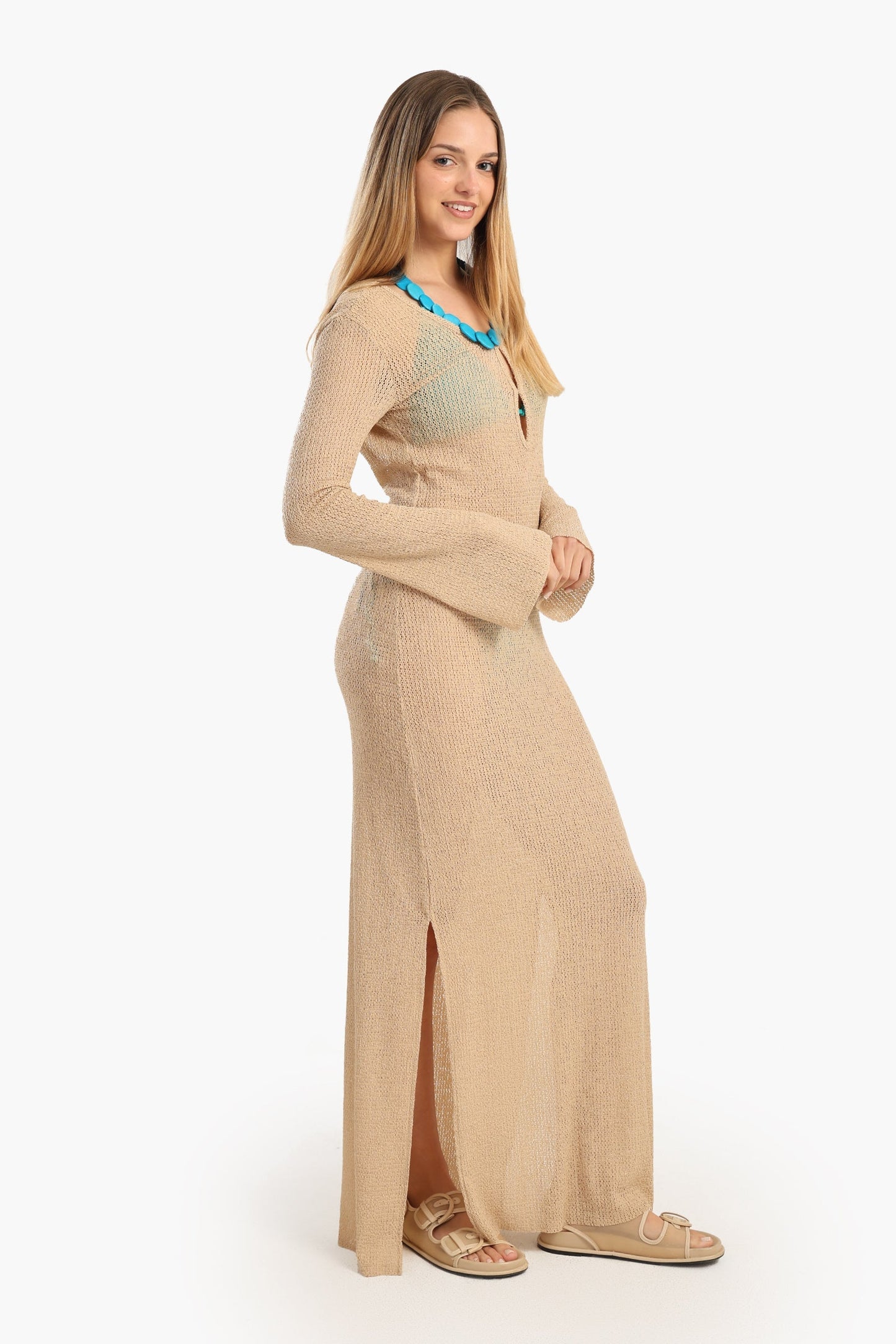 Knitted Long Beach Dress
