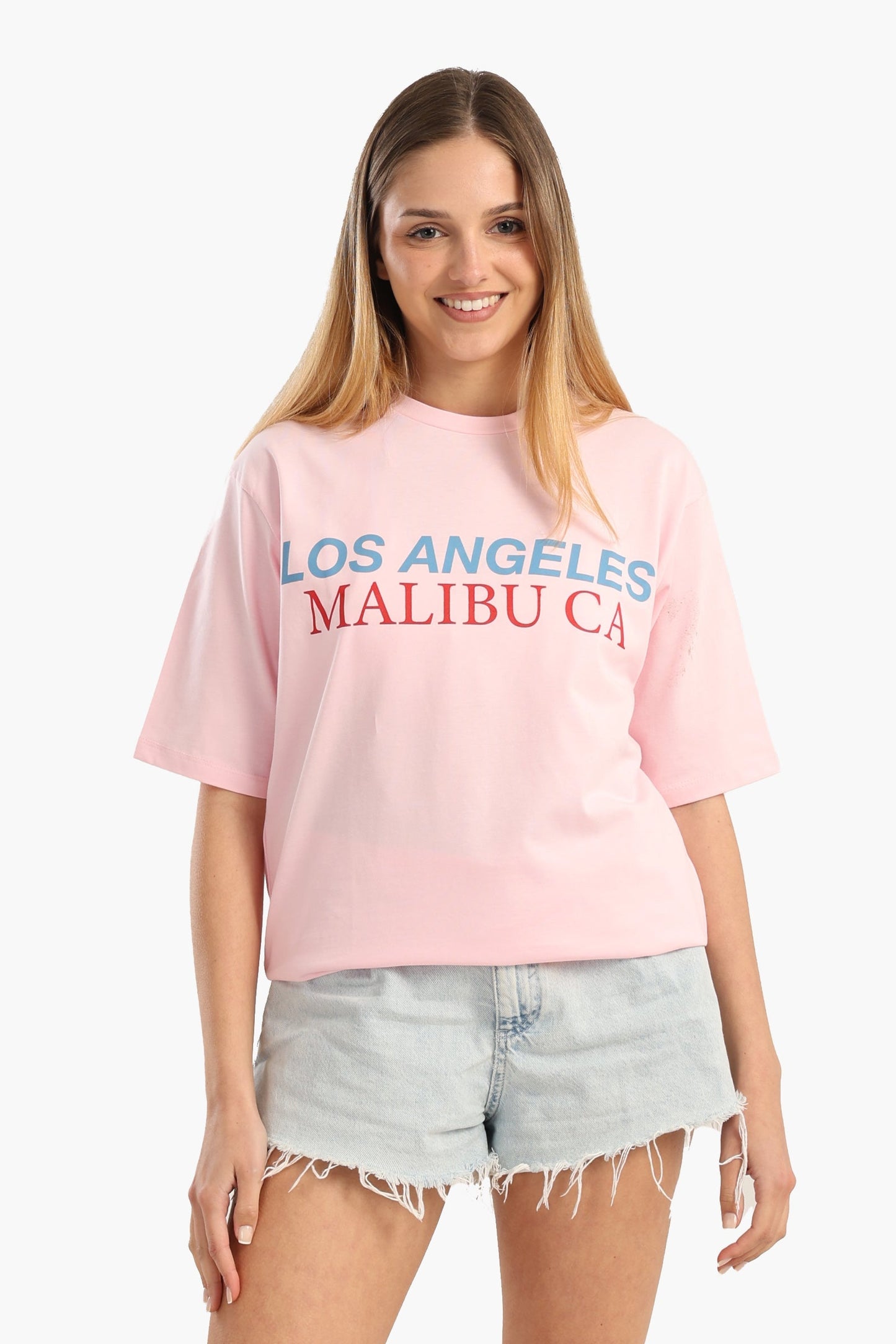 Pink Slip-On T-Shirt