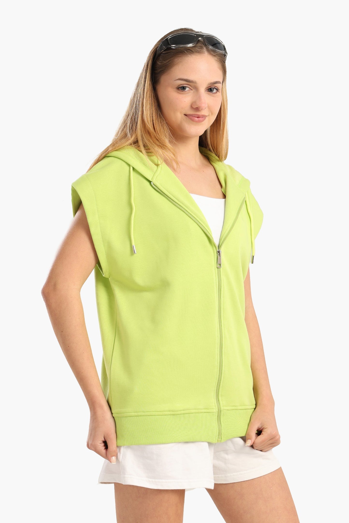 Cotton Blend Lounge Hoodie