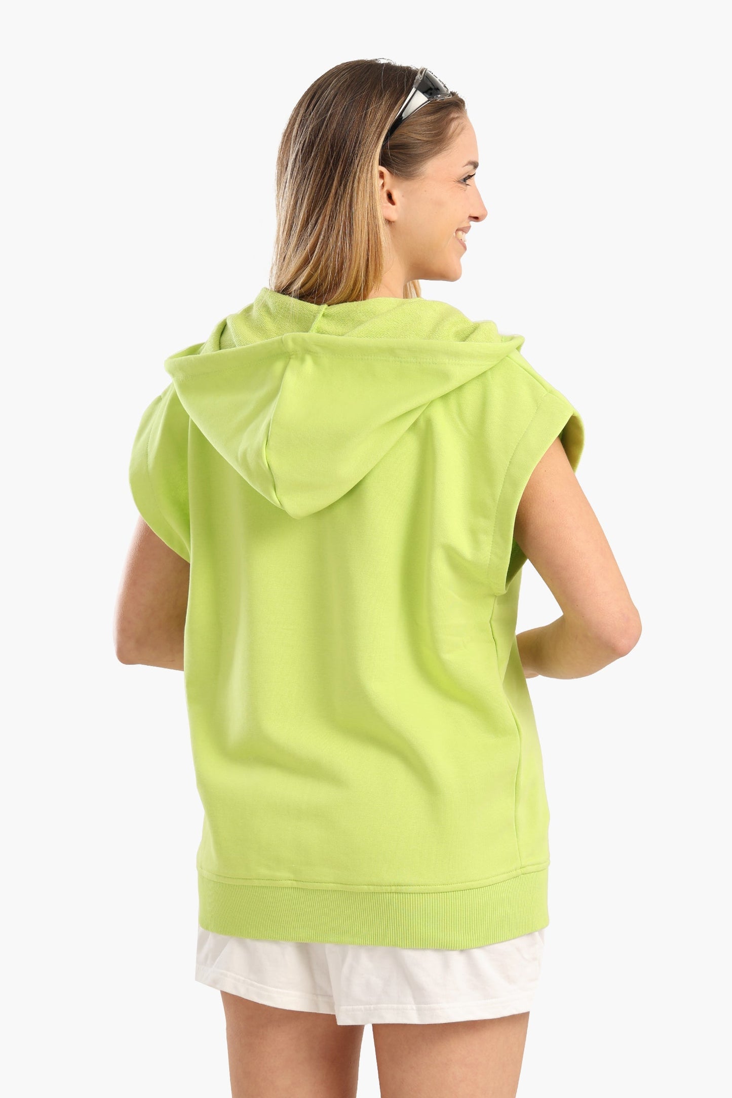 Cotton Blend Lounge Hoodie