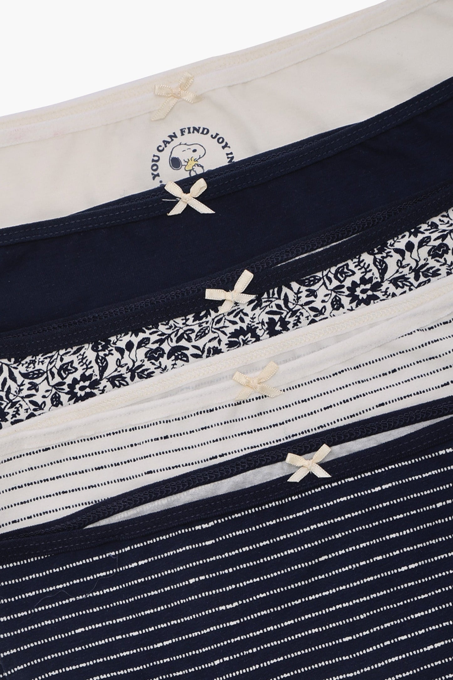 Pack of 5 Colored Brief Panties