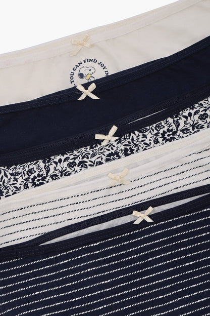 Pack of 5 Colored Brief Panties