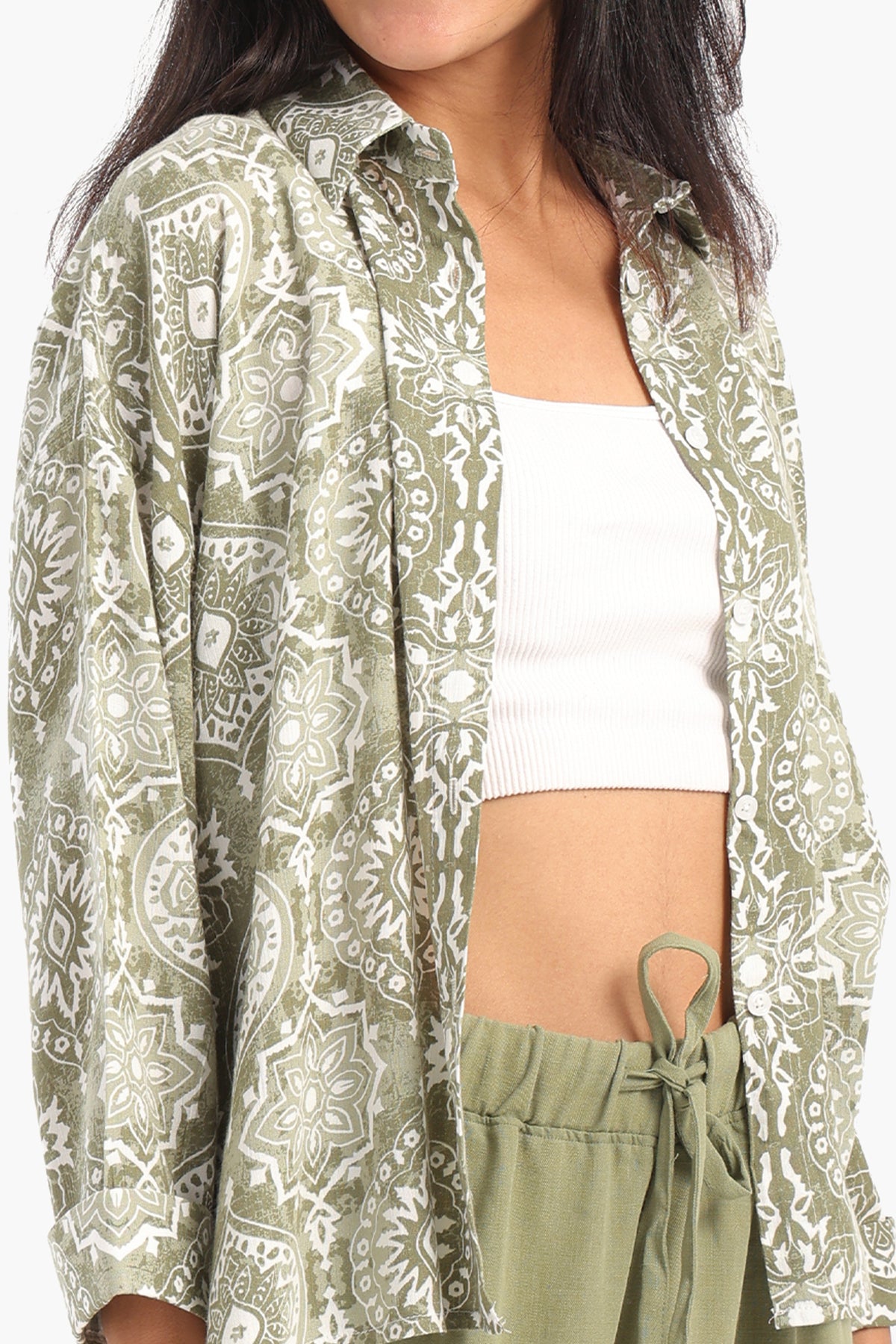 Classic Printed Blouse