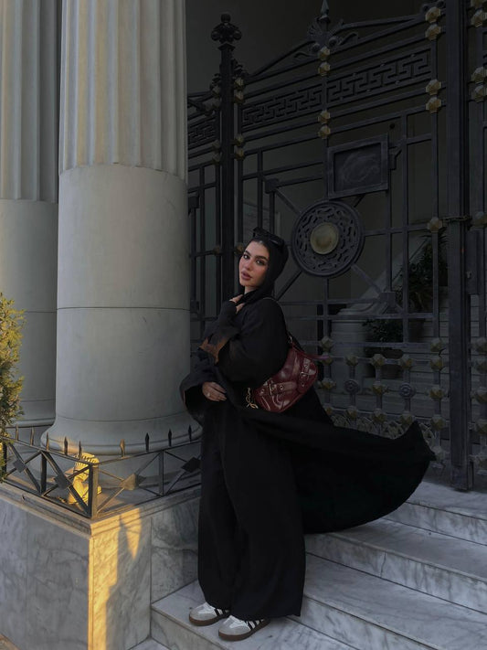 Wrap Linen Set - Black