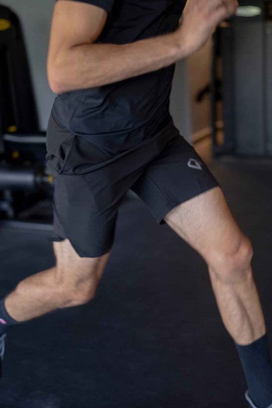 Synthetic Blume basic Shorts V2 - Black