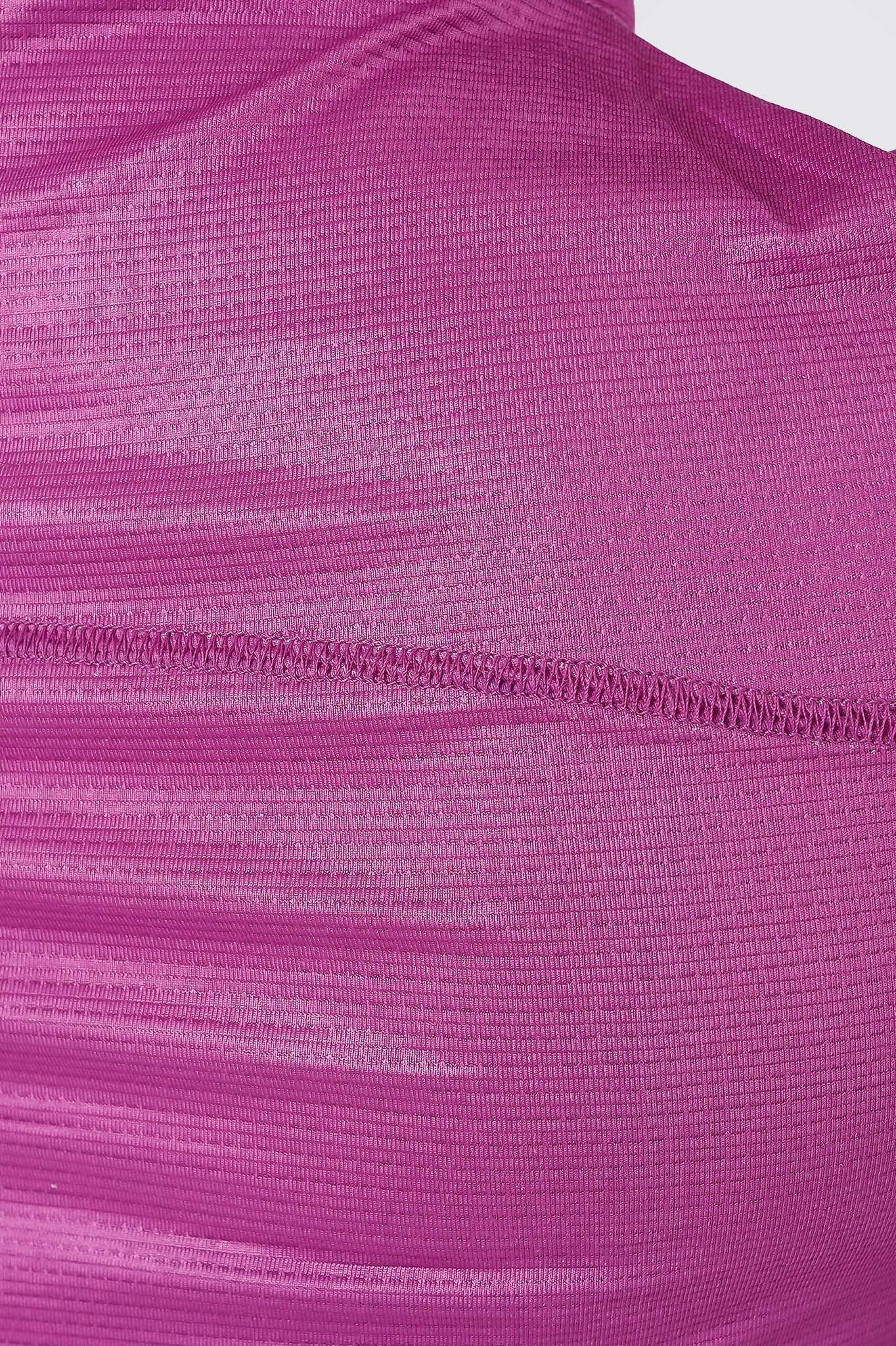 Synthetic Refined Style Compression T-Shirt - Purple