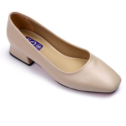 Faux Leather Classic Smooth Pump