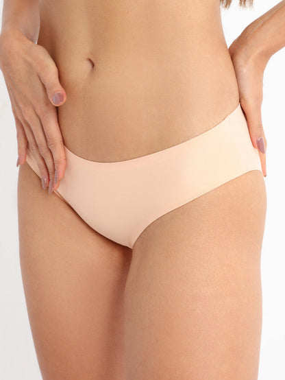 Seamless Grace Full-Coverage Bikini Pink Nude