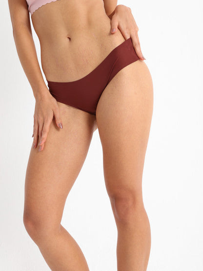 Seamless Grace Full-Coverage Bikini Skin Deep Purple
