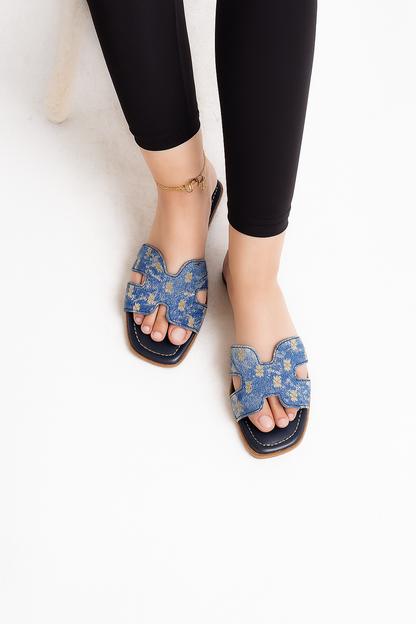 Denim Slipper H - Dark Jeans