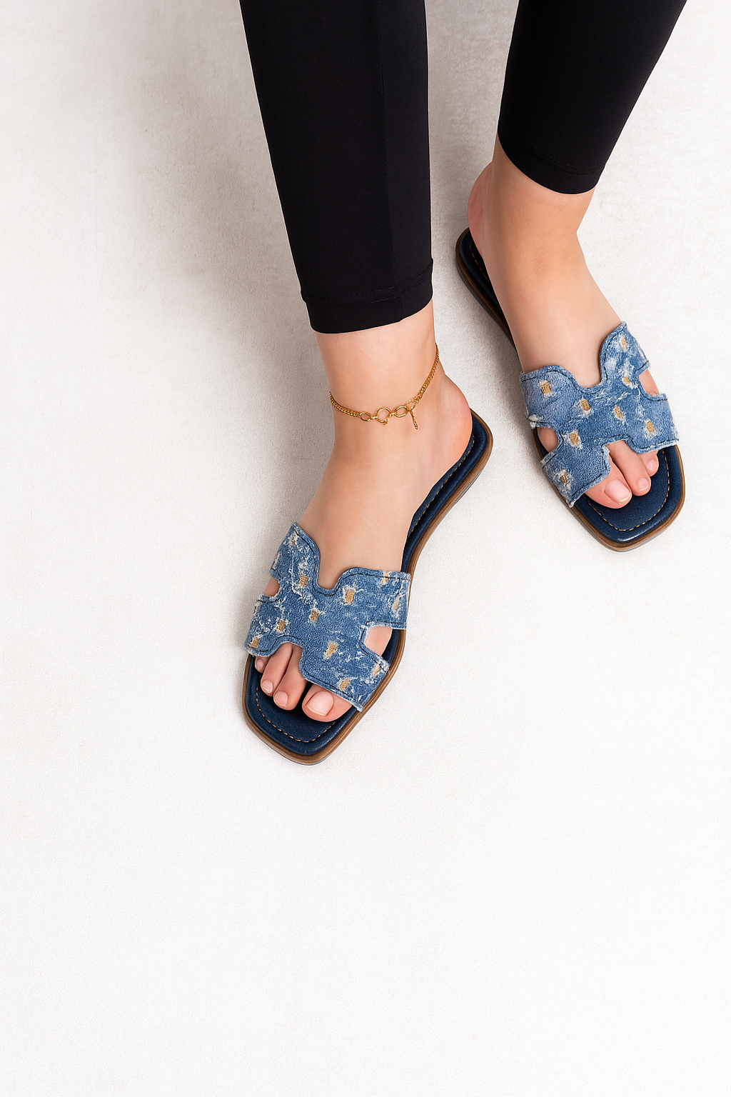 Denim Slipper H - Dark Jeans