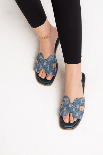Denim Slipper H - Dark Jeans