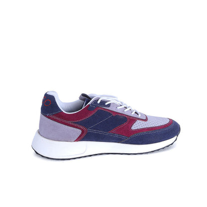 Suede Leather Sneakers - Multicolor