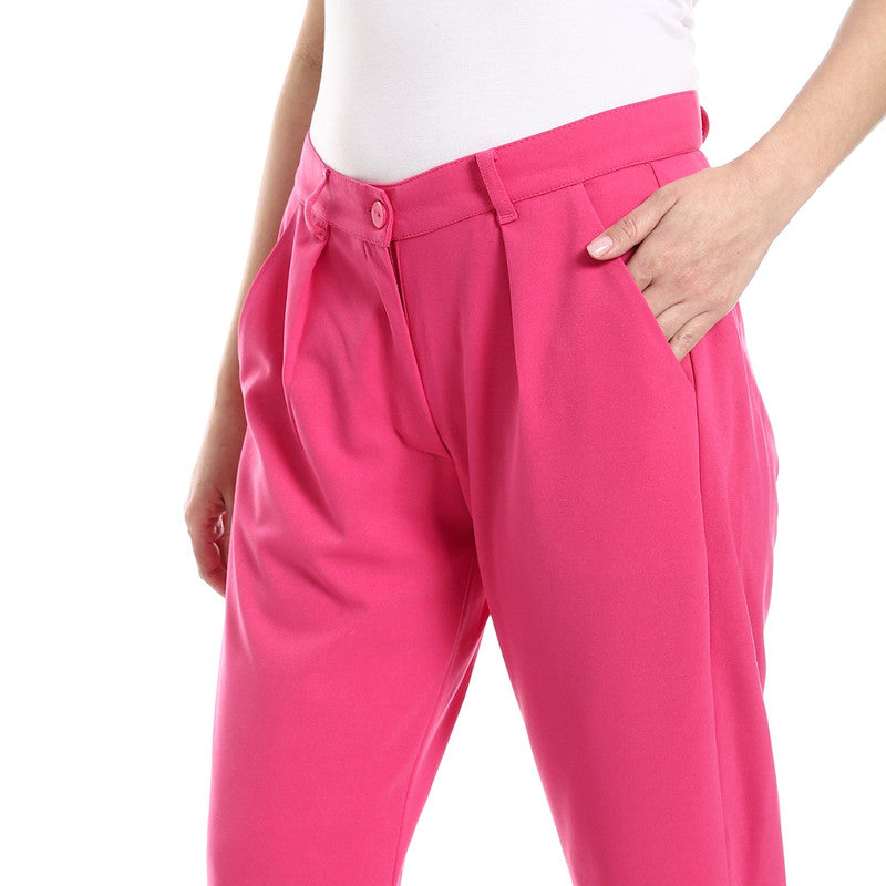 Classic Fit Pants - Fuchsia