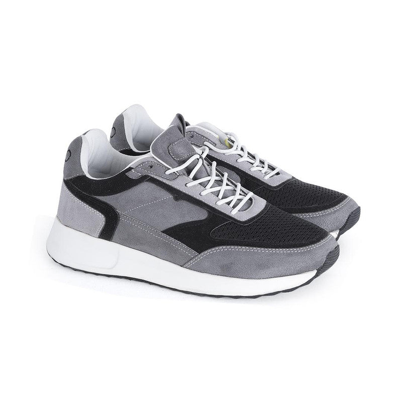 Suede Leather Sneakers - Multicolor