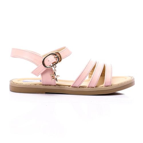 PU Multi Strap Flat Sandals