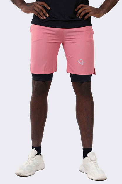 Synthetic Dynamic Burst Shorts - Pink