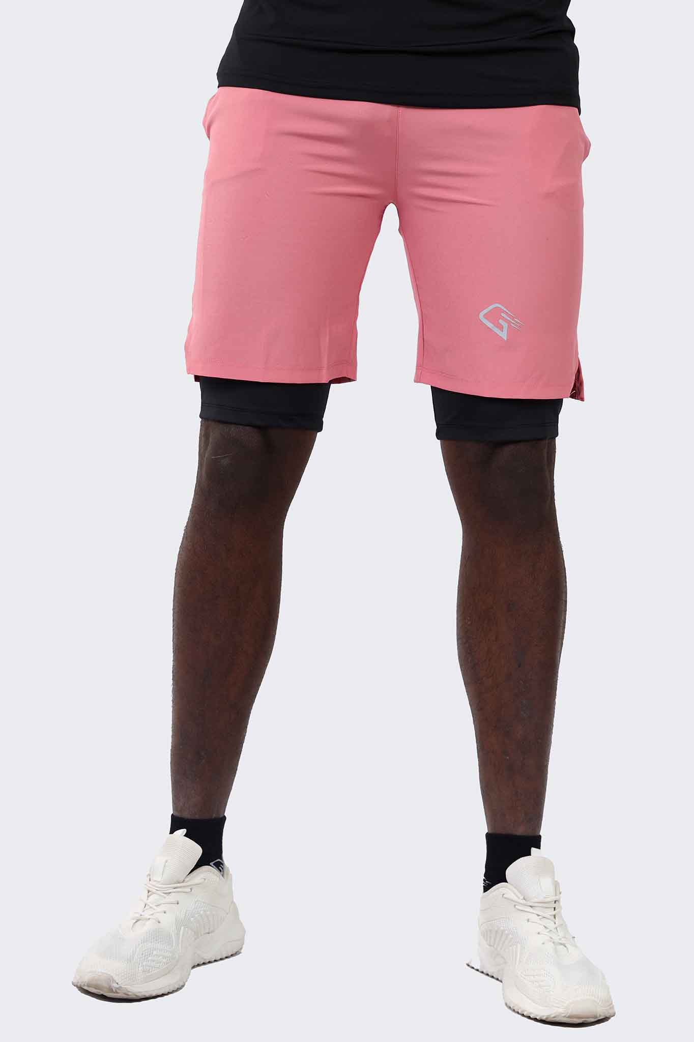 Synthetic Dynamic Burst Shorts - Pink