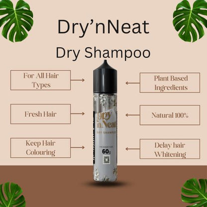 AM Healthy – Dry'nNeat – Instant Hair Refresh Dry Shampoo