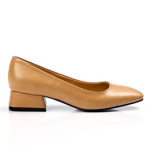 Faux Leather Classic Smooth Pump