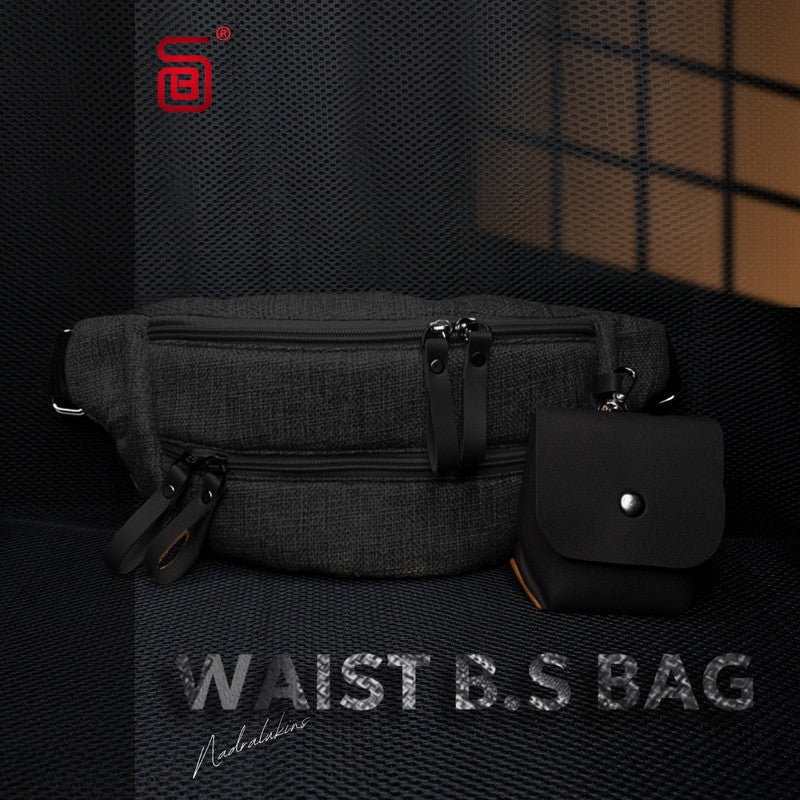 Waterproof Fanny Bag - Black