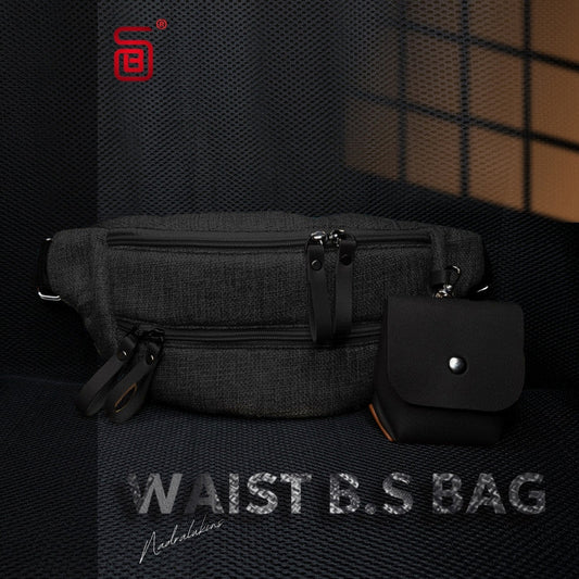 Waterproof Fanny Bag - Black