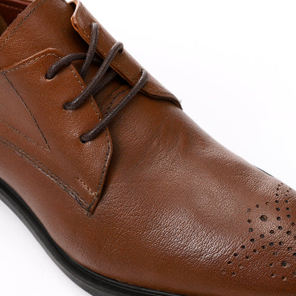 Leather Formal Shoes – Brown