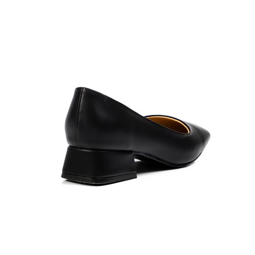Faux Leather Classic Smooth Pump
