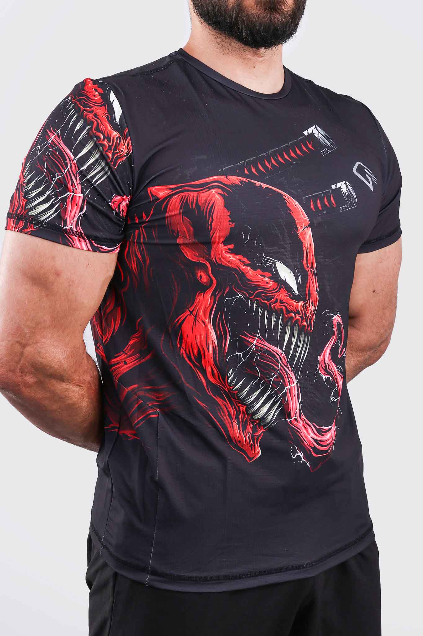 Synthetic Aggressive Venom V2 T-Shirt - Multicolor