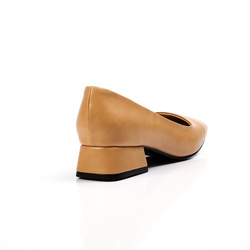 Faux Leather Classic Smooth Pump