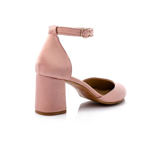 Faux Leather Pointed Pump Heels